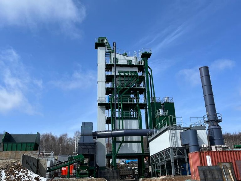 Tanduran sing nyawiji aspal 180t / h
